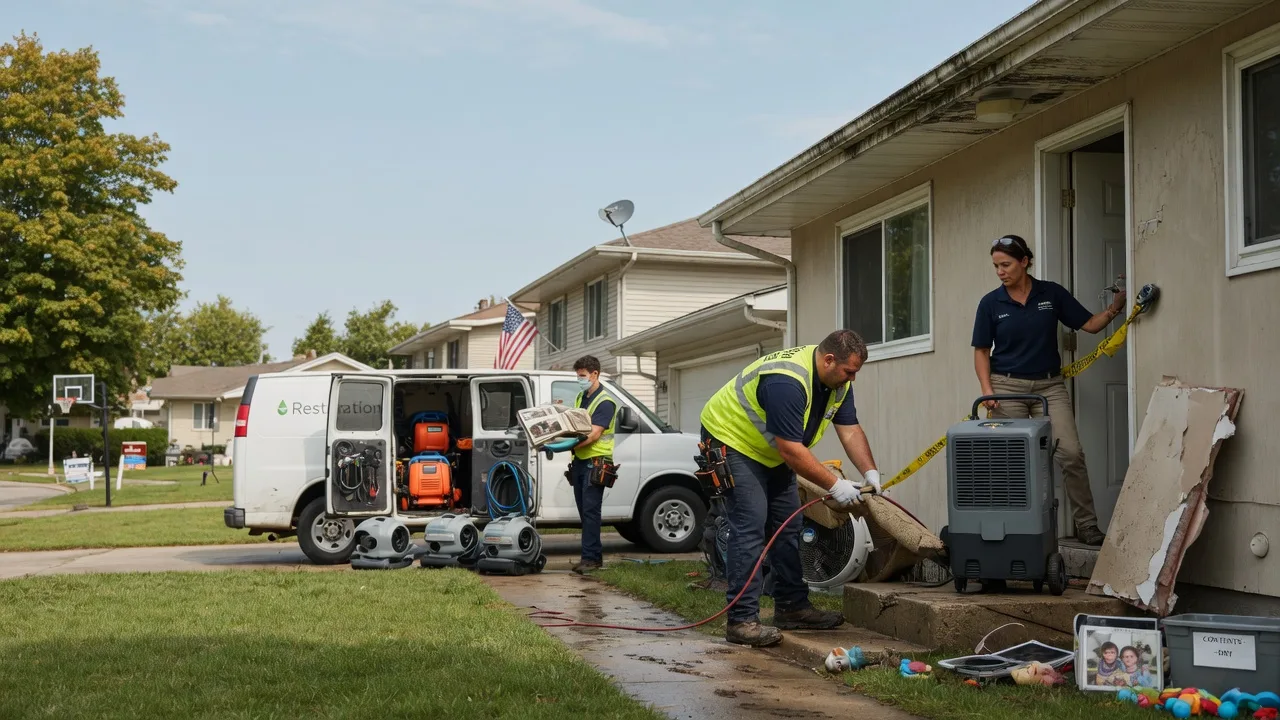 Water Damage Restoration in Hollsopple, PA near me